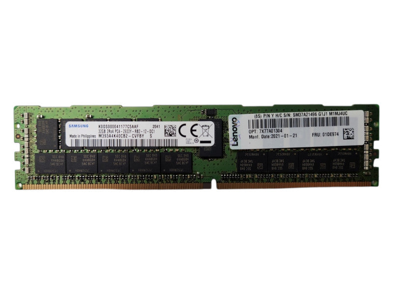 Samsung 32GB 2Rx4 PC4-2933Y-RB2, DDR4 Server Memory Q