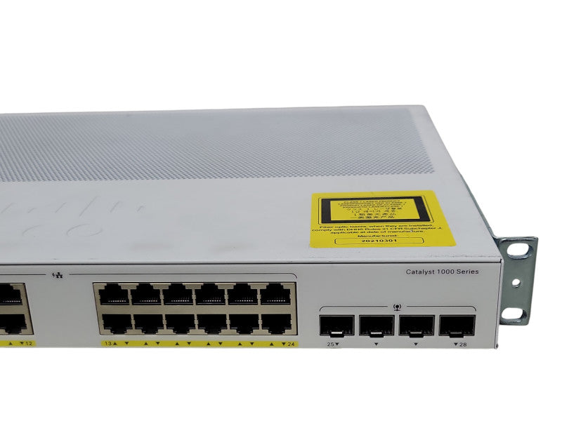 Cisco C1000-24P-4G-L V01, 24-Port Gigabit PoE+ 195W Managed Switch 4x SFP _