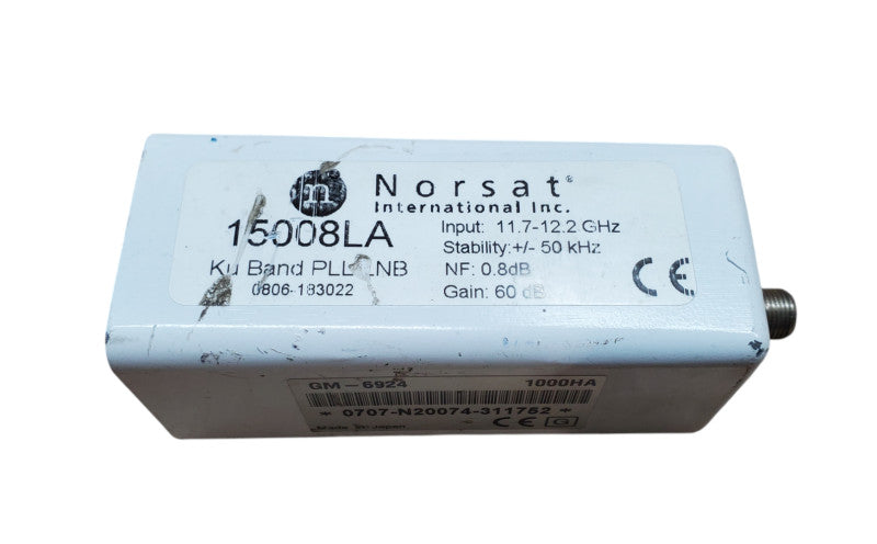 Norsat 1000 Series 15008LA Ku-Band Single-Band LNB *READ* Q