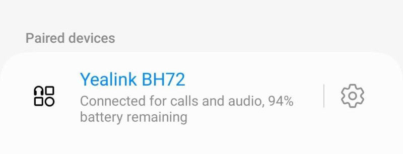 Open-Box YeaLink BH72 Teams Wireless Bluetooth Headset With Built In Mic _