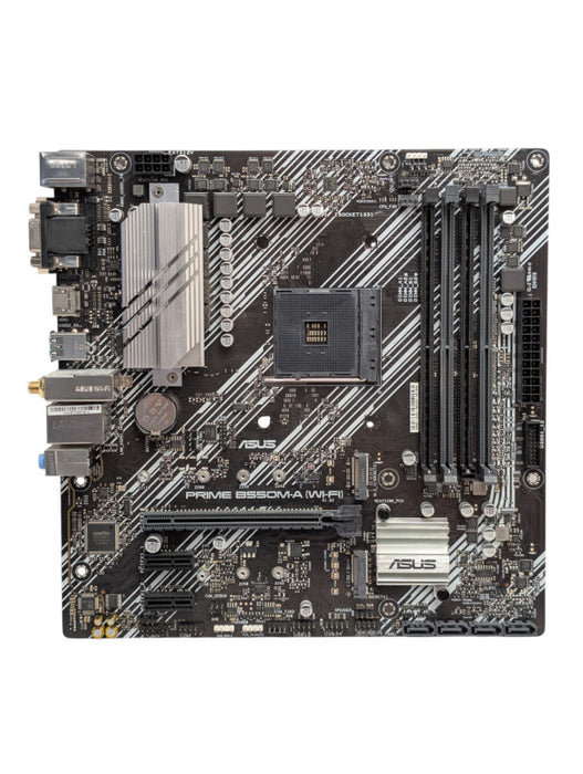ASUS PRIME B550M-A Wi-Fi AMD AM4 Motherboard READ  -