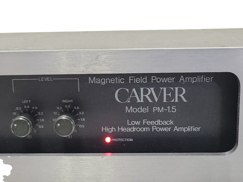 Carver PM 1.5 Stereo Magnetic Field Power Amplifier, READ _