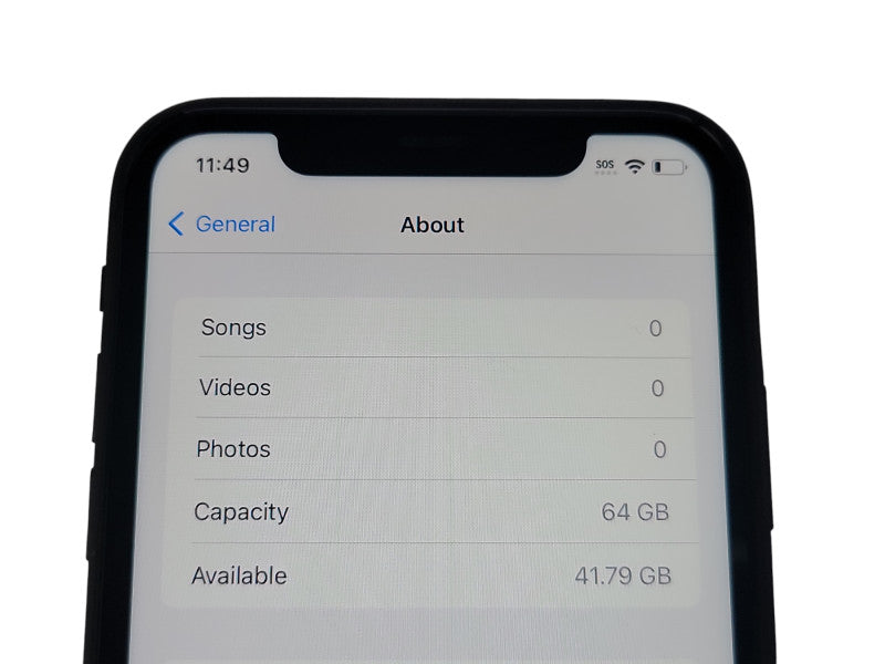 Apple iPhone 11 - 64GB - Space Gray [A2111] (