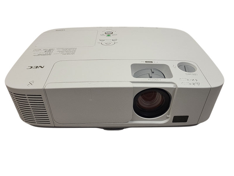 4000 Lumens NEC P401W 3LCD Projector 1080i HD WXGA HDMI  Lamp hour: 1097h $