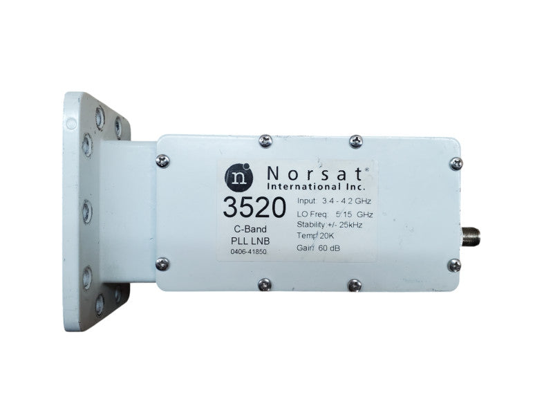 Norsat 3520 C-Band PLL LNB NII3000FB Model: PLV-804FB *READ*