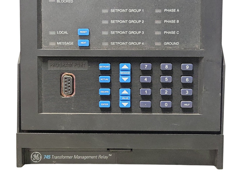 GE Power Management SR745 transformer relay 745-W2-P5-G5-HI-R _