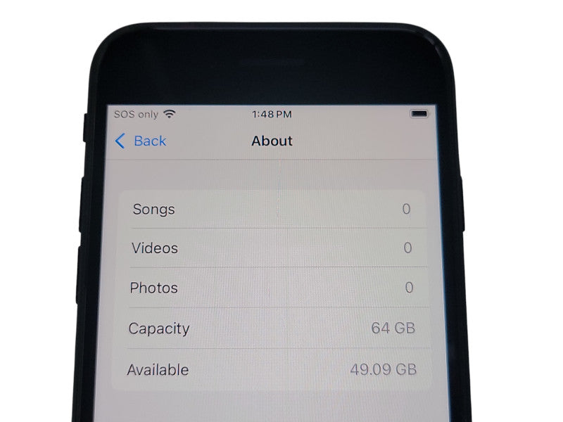 Apple iPhone SE 3 - 64GB - Space Gray [A2595] (