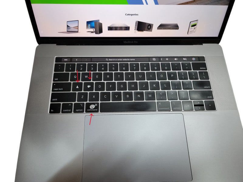 Apple MacBook Pro 15" A1990 2018 | i5-8850H @2.6GHz 16GB DDR4 512GB SSD - READ