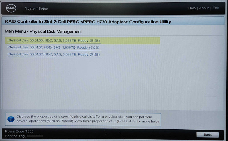 Dell PE R330 8x3.5", Xeon E3-1230v6, 64GB DDR4, 3x 4TB SAS, H730, 2x 495W