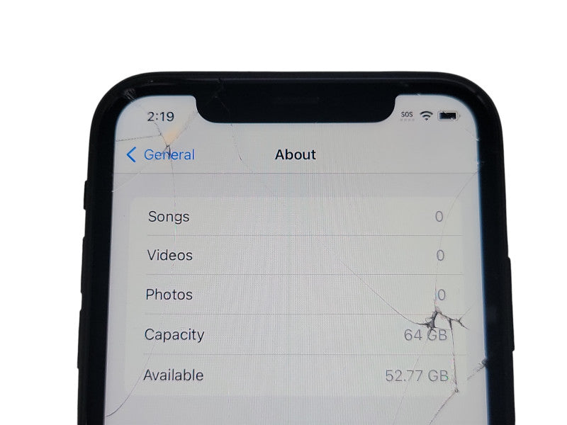 Apple iPhone XR - 64GB - Space Gray [A1984 | Read] (