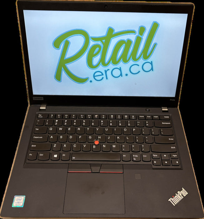 Lenovo ThinkPad P43s i7-8565U@1.8GHz QUADRO P520 2GB GPU 16GB RAM 256GB SSD  Lap200