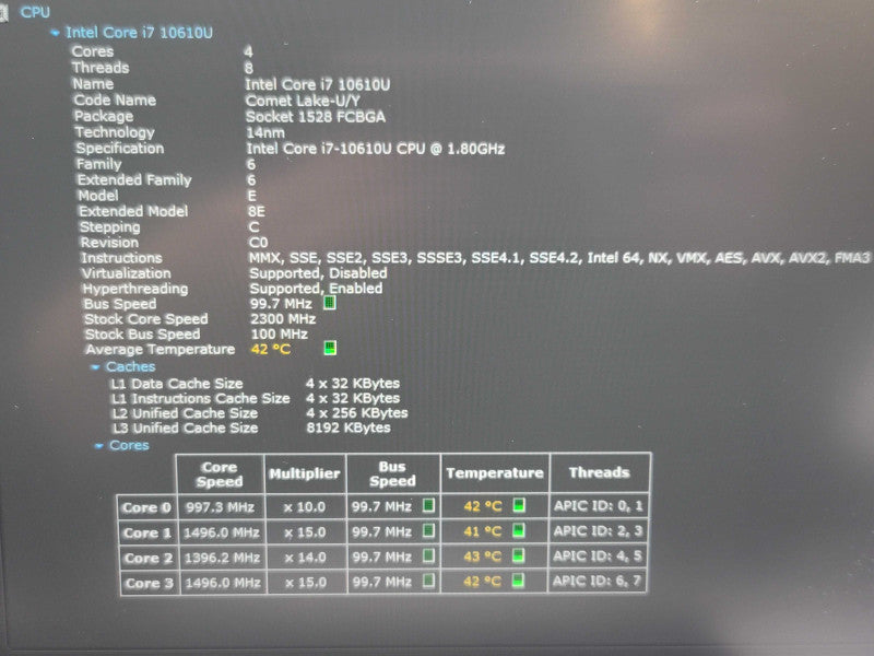 Lenovo ThinkPad T14 i7-10610U 32GB DDR4 512GB SSD  β Lap200
