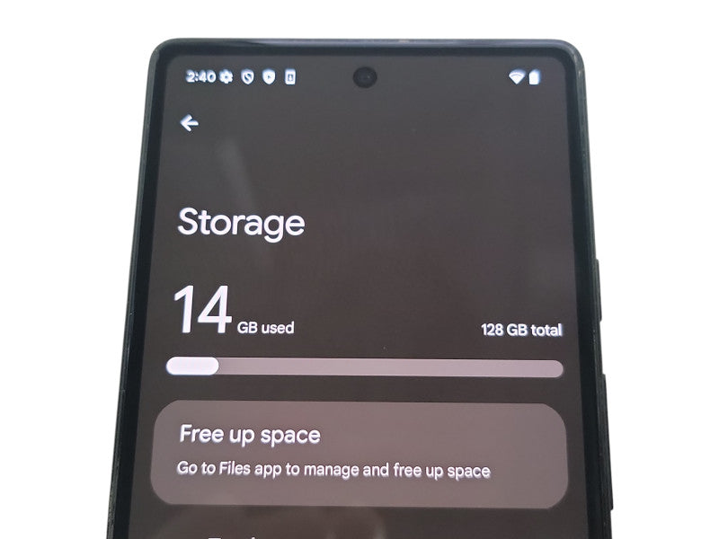 Google Pixel 6a - 128GB - Graphite [GX7AS | Read] (