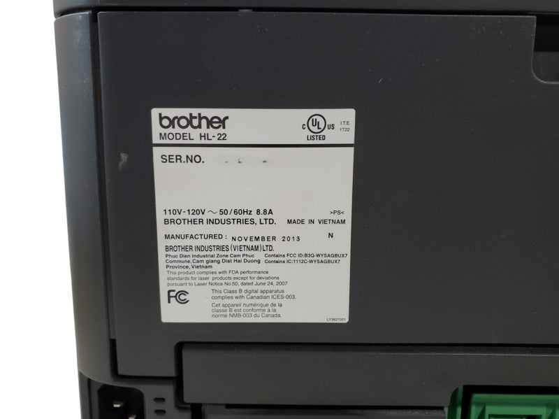 Brother HL-2270DW Wireless Monochrome Laser Printer *READ*