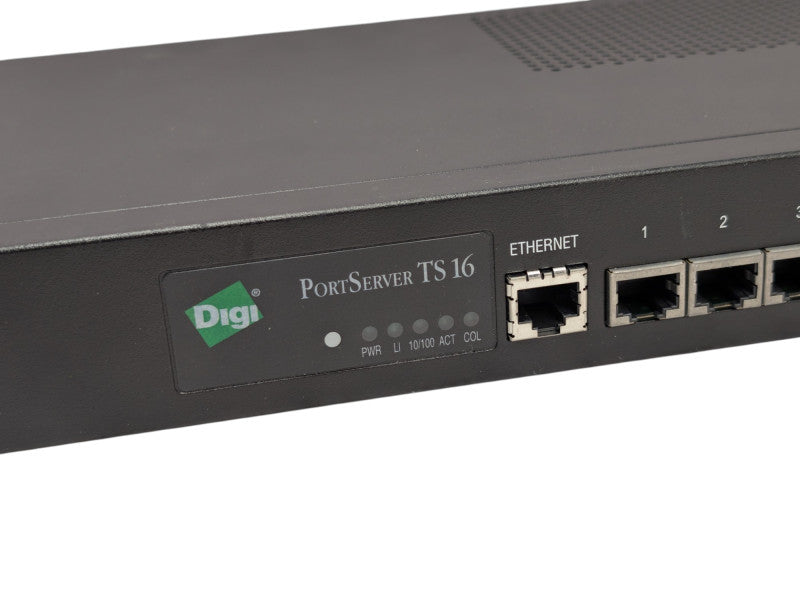 Digi Port Server TS 16 Console Terminal Server READ  -