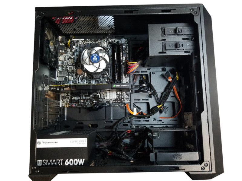 Custom Tower With Asus B350M, AMD Ryzen 7 1700X CPU 3.40GHz - 16GB RAM