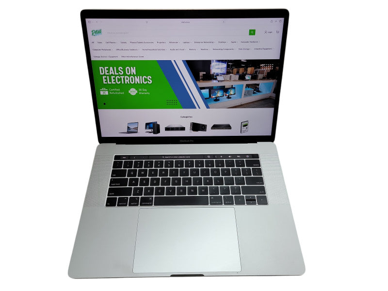 Apple MacBook Pro A1990 2018 15" | i7-8750H @2.2GHz 16GB DDR4 512GB SSD - READ