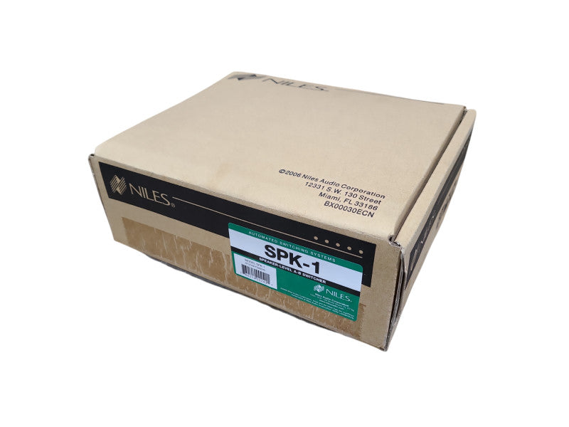NILES SPK-1 Speaker Level A-B Switcher