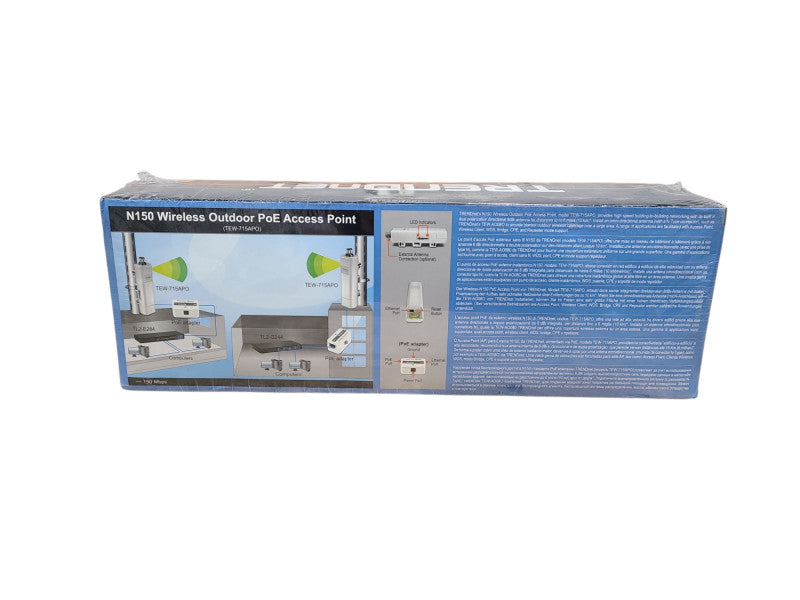 Trendnet N150 Wireless Outdoor PoE Access Point | TEW-715APO