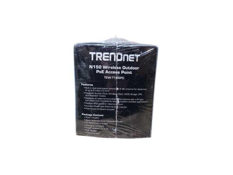 Trendnet N150 Wireless Outdoor PoE Access Point | TEW-715APO