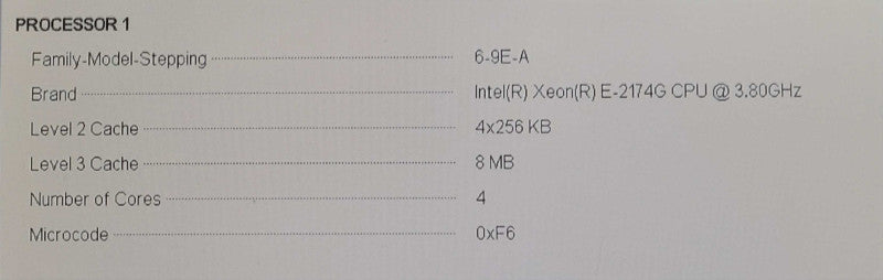 Dell PowerEdge T340 - Xeon E-2174G @ 3.8GHz, 48GB DDR4, H330, 2x 495W