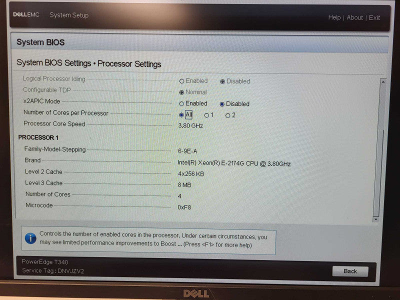 Dell PowerEdge T340 | Xeon E-2174G @3.80GHz, 48GB DDR4, H330, 2x 495W $
