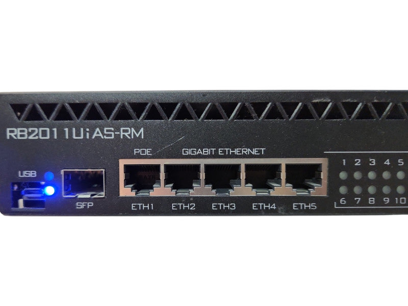 MikroTik RB2011UiAS-RM Routerboard Gigabit Router