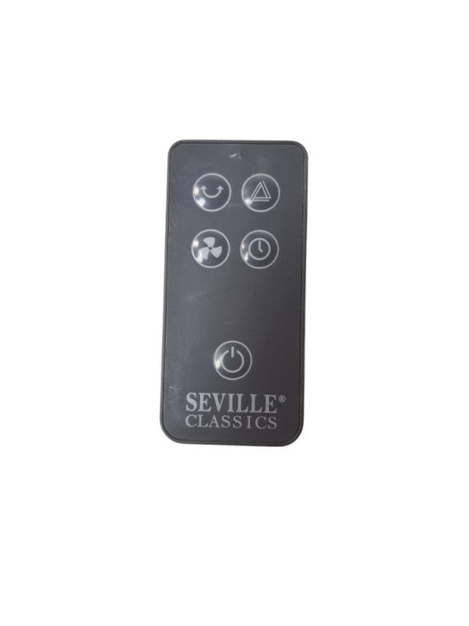 Seville Classics Slim Oscillating Tower Fan W/ Remote