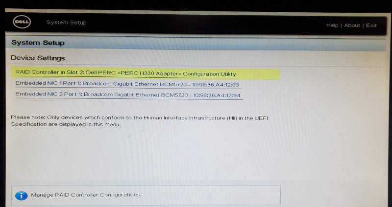 Dell PowerEdge T330 1x Xeon E3-1230 v5 32GB DDR4 H330 - No HDD