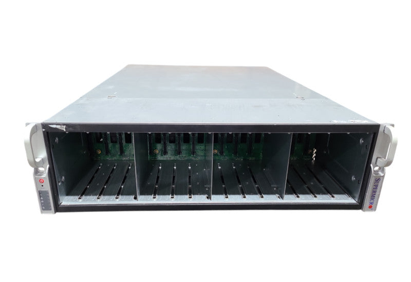 Supermicro CSE-936 - 2x Xeon E5-2680 0, 64GB DDR3, SAS 9260-16i, 2x 900W