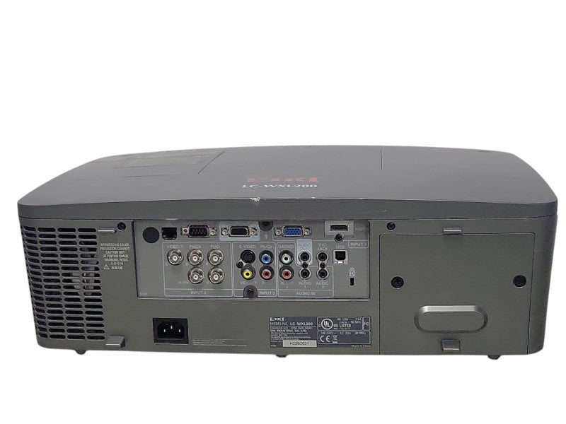 EIKI LC-WXL200 WXGA Large Venue 1280x800 3LCD Projector 449 Lamp Hours READ _