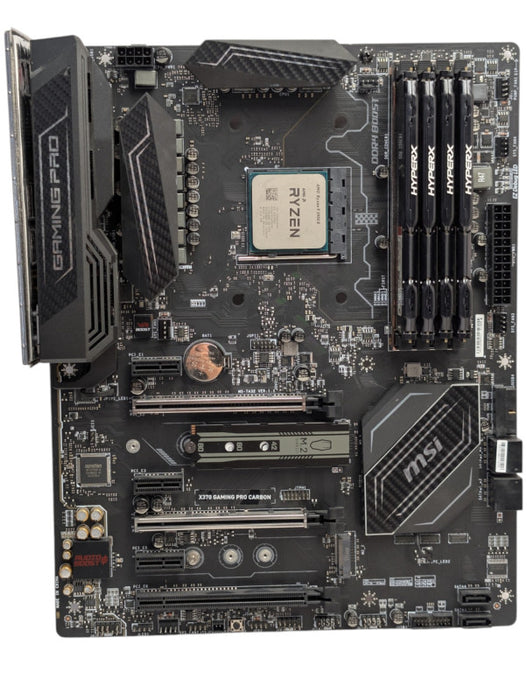 MSI X370 Gaming PRO Carbon AMD Ryzen 9 5900X 32GB RAM & 256GB NVMe Combo  -