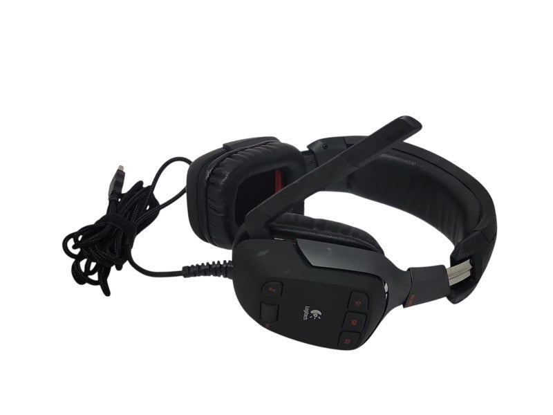 Logitech G35 7.1 Surround Sound Gaming Headset Over-ear w/Microphone Wired  Q_