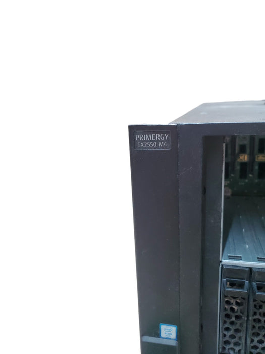 Fujitsu Primergy TX2550 M4 2x Xeon Silver 4110 128GB DDR4 EP400i - No HDD