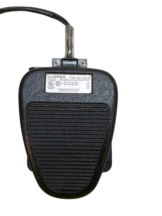 Linemaster 632-S Clipper Foot Pedal Momentary with Ethernet