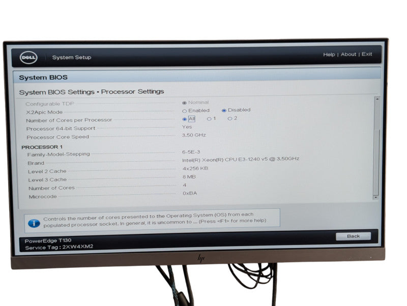 DELL PowerEdge T130 Intel Xeon E3-1240 v5 32GB RAM  -