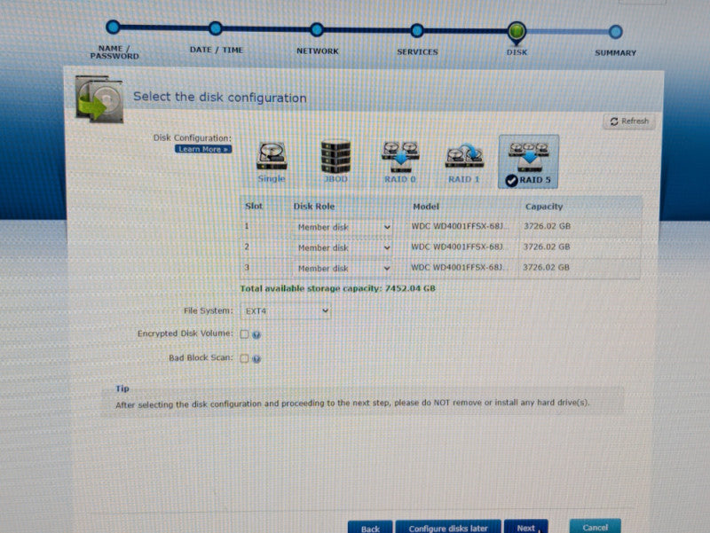 QNAP TS-669 PRO 6 Bay NAS 3x 4TB HDDs Installed   -