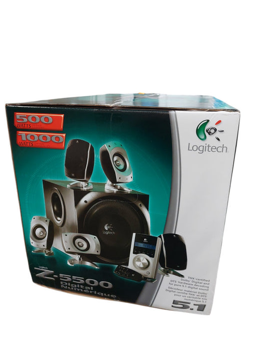Logitech Brand New Combo Set Z-5500 5.1 50Watt Dolby Digital  =