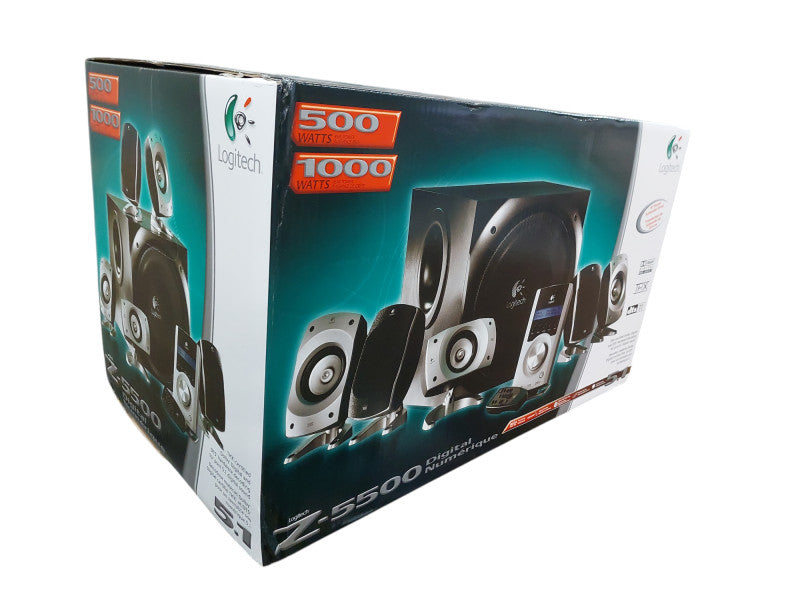 Logitech Brand New Combo Set Z-5500 5.1 50Watt Dolby Digital  =