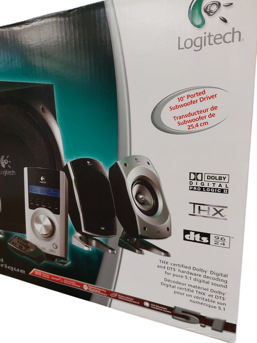 Logitech Brand New Combo Set Z-5500 5.1 50Watt Dolby Digital  =