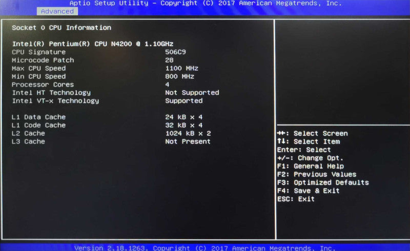 Logic ML350G-10 fanless industrial PC, Pentium N4200 1.10GHz, 2GB RAM, 60GB _