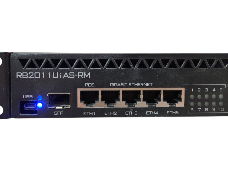 MikroTik RB2011UiAS-RM Routerboard Gigabit Router