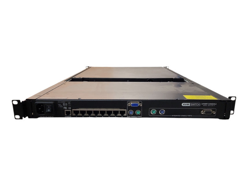 Tripp Lite B070-008-19-IP 8 Port IP KVM Rack Console Switch 19" LCD Monitor