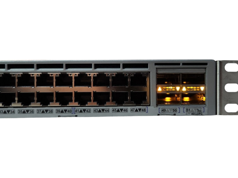 BR-VDX6740T-56-1G-R 48x 1G RJ45 & 2x 40G QSFP+ Ports switch, 2x PSU