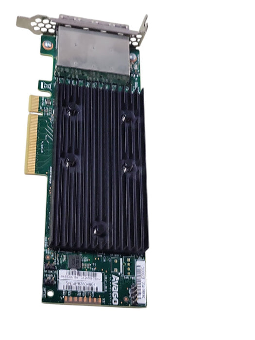 Avago LSI9305 SAS9305-16e 4 port 16-drive 9305-16E Low Profile PCIe HBA _