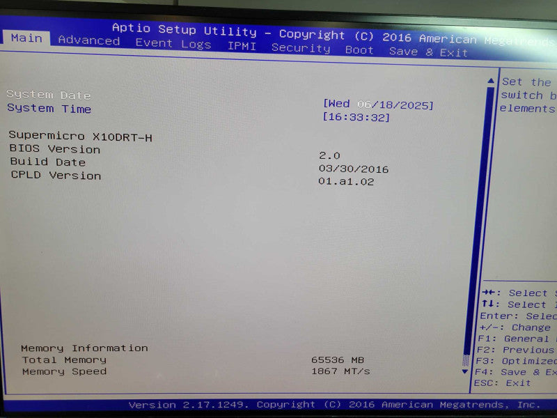 Rubrik r334 - Supermicro X10DRT-H Server w/ 3x Nodes %