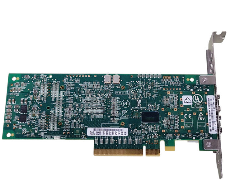 Cisco QLE2672-CSC Dual-Port 16Gbps Fibre Channel PCI-e Adapter, FH Bracket _