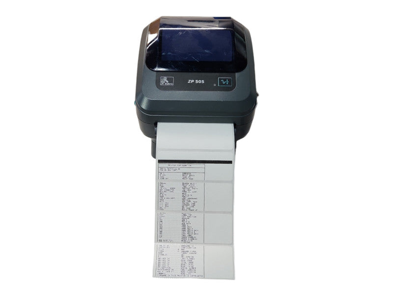 Zebra ZP505 Thermal Label Printer w/ Power Supply Base ZP505-0503-0020