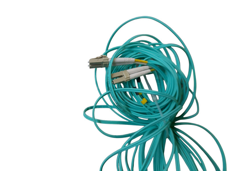 OM3 LC to LC Fiber Optic Patch Cable Multimode Duplex 50/125 LSZH