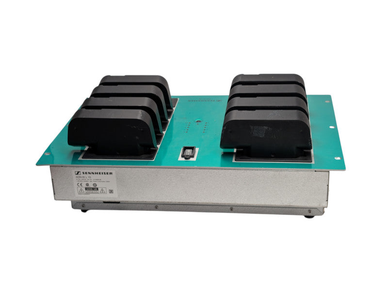 SENNHEISER ADN-W L 10 Battery Charger with 8x Batteries READ  -